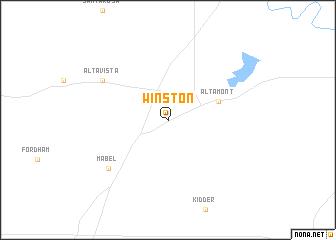 map of Winston