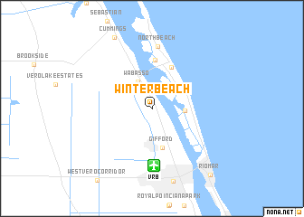 map of Winter Beach