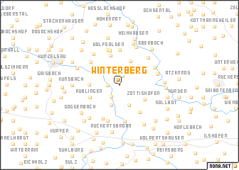 map of Winterberg