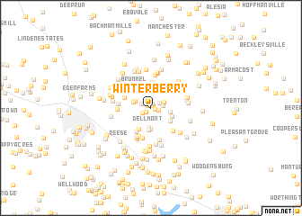 map of Winterberry