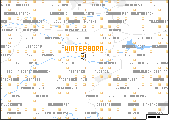 map of Winterborn