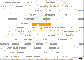 map of Winterbürg