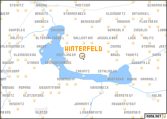 map of Winterfeld