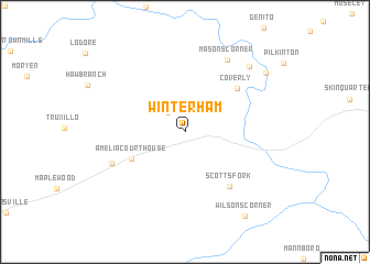map of Winterham