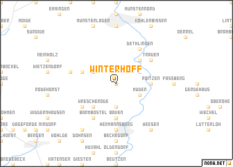 map of Winterhoff