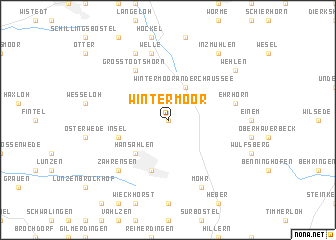 map of Wintermoor
