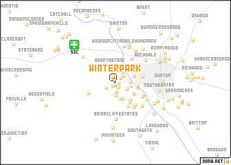 map of Winter Park