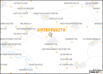 map of Winterpuszta