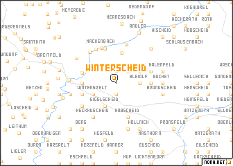 map of Winterscheid