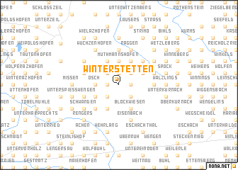 map of Winterstetten