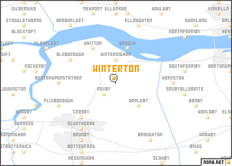 map of Winterton