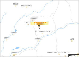 map of Winterwarm