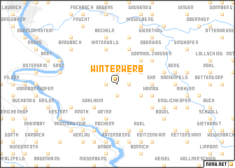 map of Winterwerb