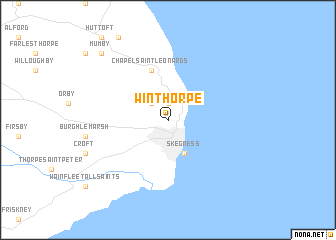 map of Winthorpe