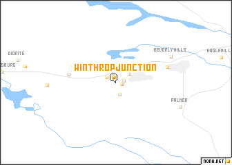 map of Winthrop Junction