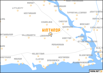 map of Winthrop