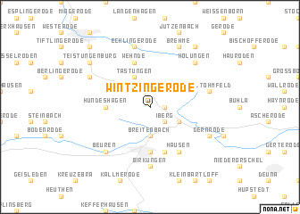 map of Wintzingerode