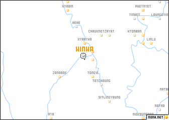 map of Winwa