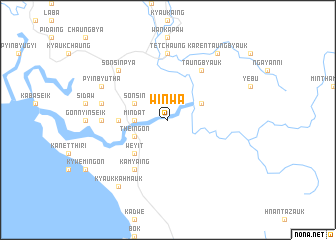 map of Winwa