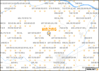 map of Winzing