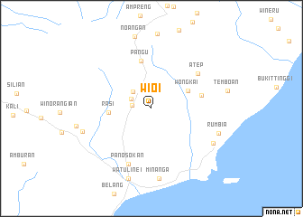 map of Wioi