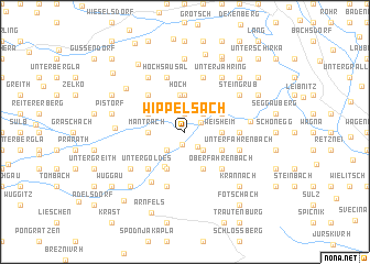 map of Wippelsach