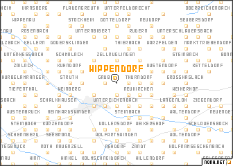 map of Wippendorf