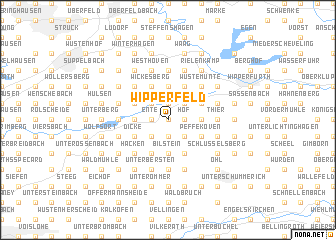 map of Wipperfeld