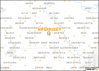 map of Wipshausen