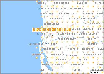 map of Wirakombandaluwa