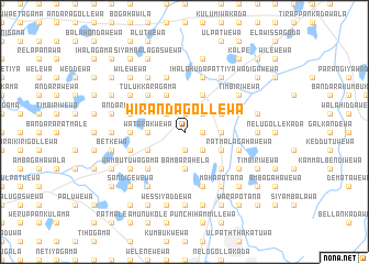 map of Wirandagollewa