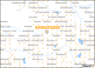 map of Wirasurigama