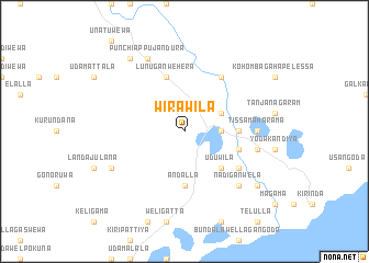 map of Wirawila