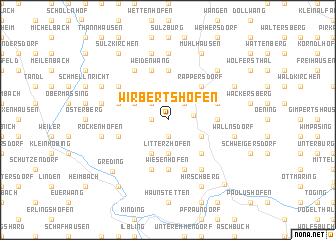 map of Wirbertshofen