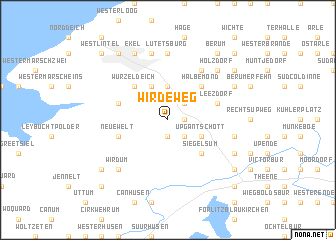 map of Wirdeweg