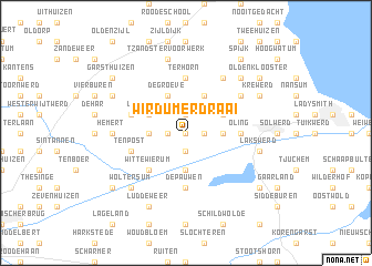 map of Wirdumerdraai