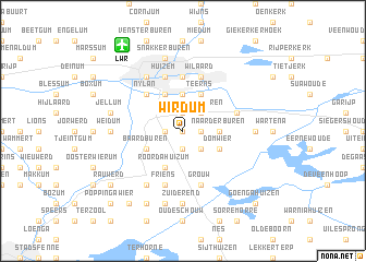 map of Wirdum