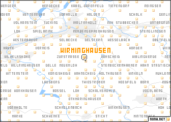 map of Wirminghausen