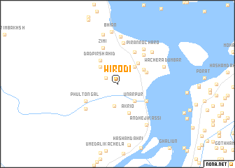map of Wirodi