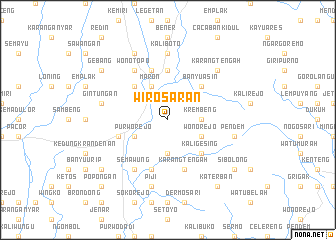 map of Wirosaran