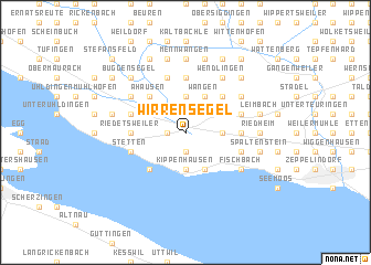 map of Wirrensegel