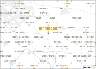 map of Wirringen