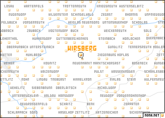 map of Wirsberg