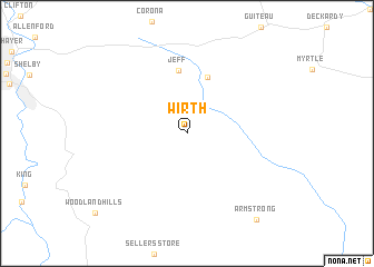 map of Wirth