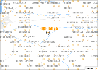 map of Wirwignes