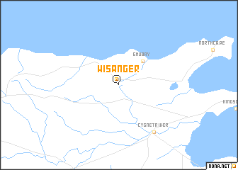 map of Wisanger