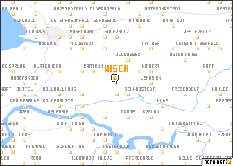 map of Wisch