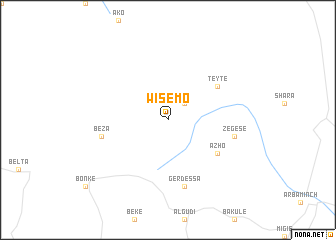 map of Wisemo