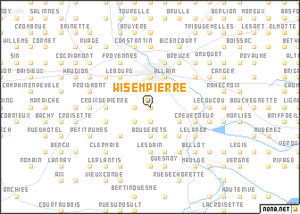 map of Wisempierre