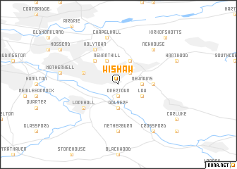 map of Wishaw